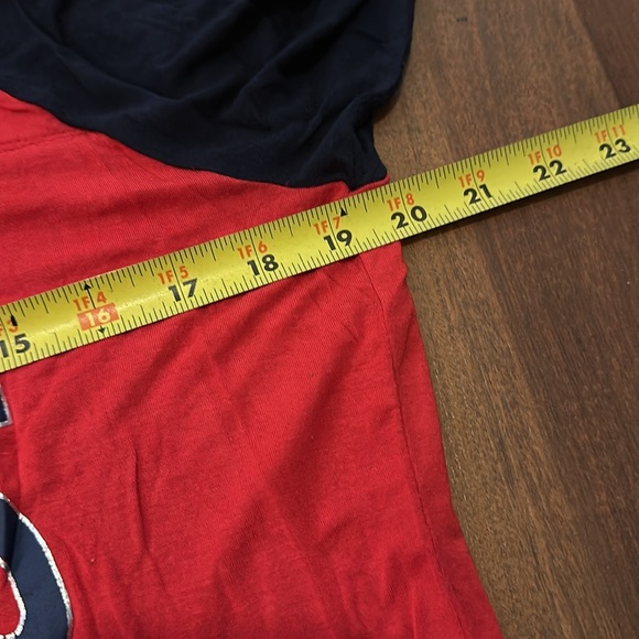 Washington Wizards Basketball NBA Raglan Tee 3/4 Sleeve Women Size Large-Stretch - Picture 7 of 10